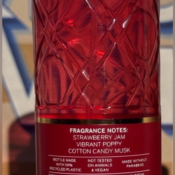 NEW B&BW Strawberry Flirt Fragrance 8 oz, full size - Picture 3 of 3